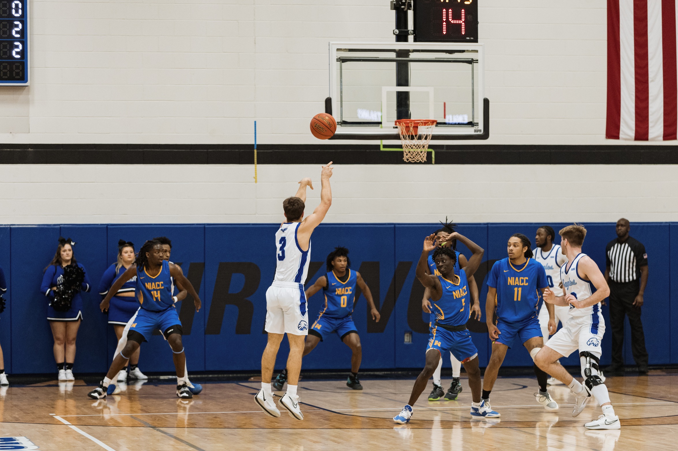#10 Eagles Secure Win Over Spartans