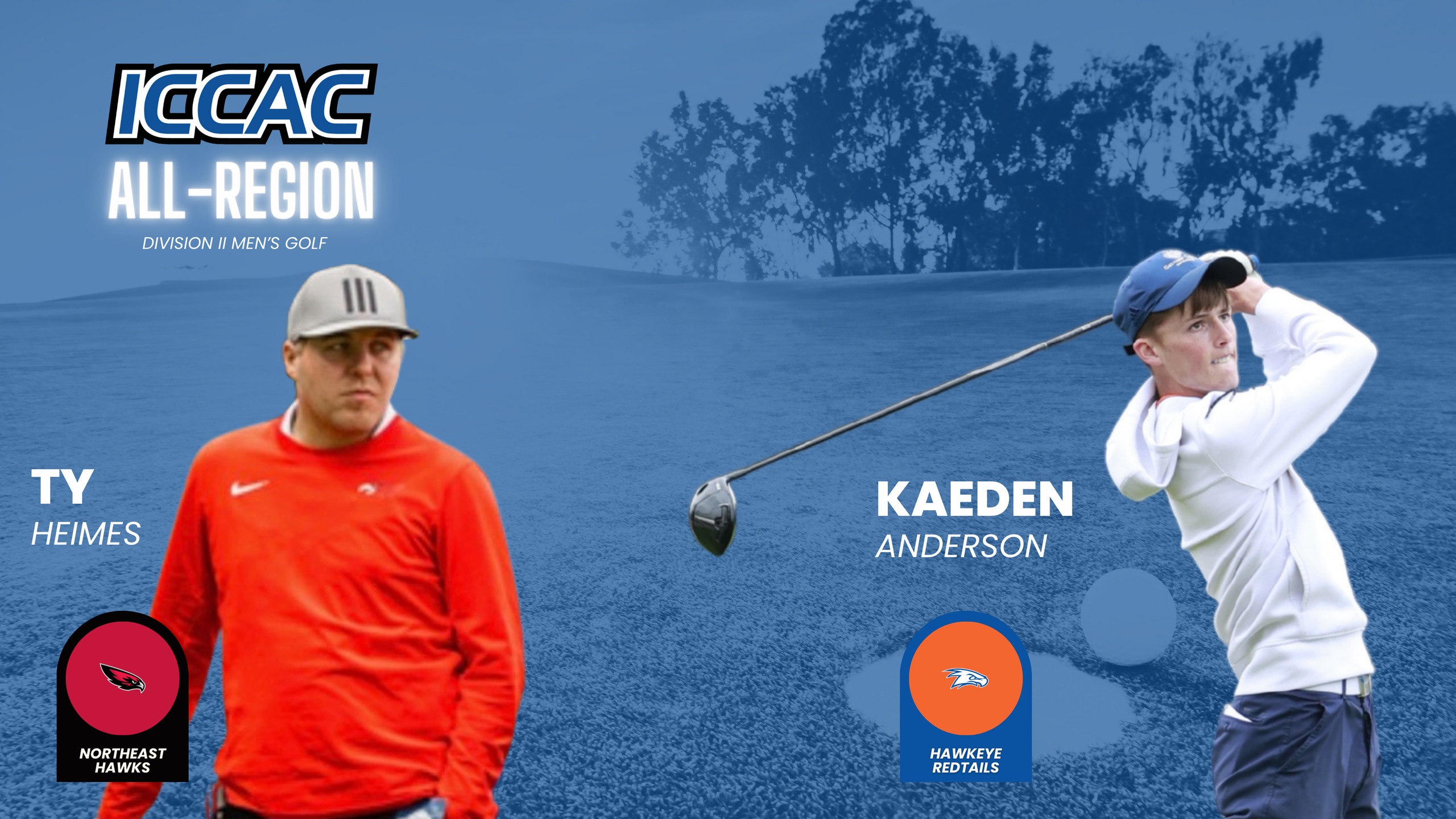 Kirkwood Golf Names Four to ICCAC All-Region Teams