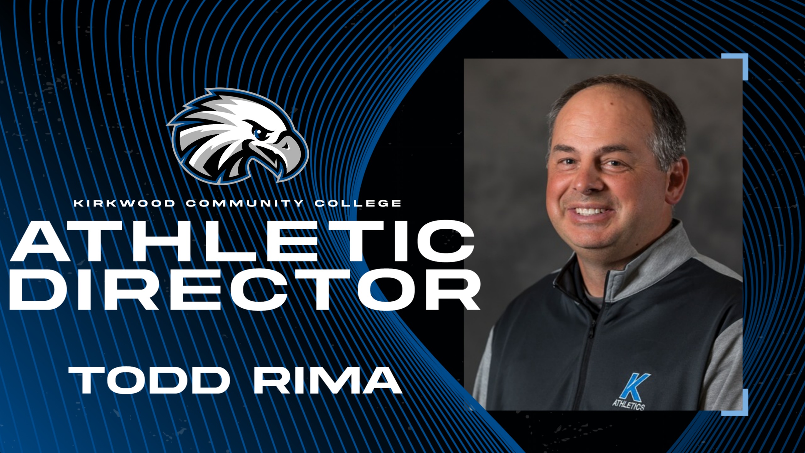 Todd Rima Named New Kirkwood Athletic Director