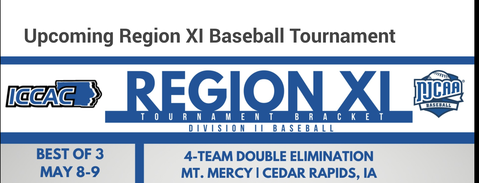 Baseball Heading into Region Tournament