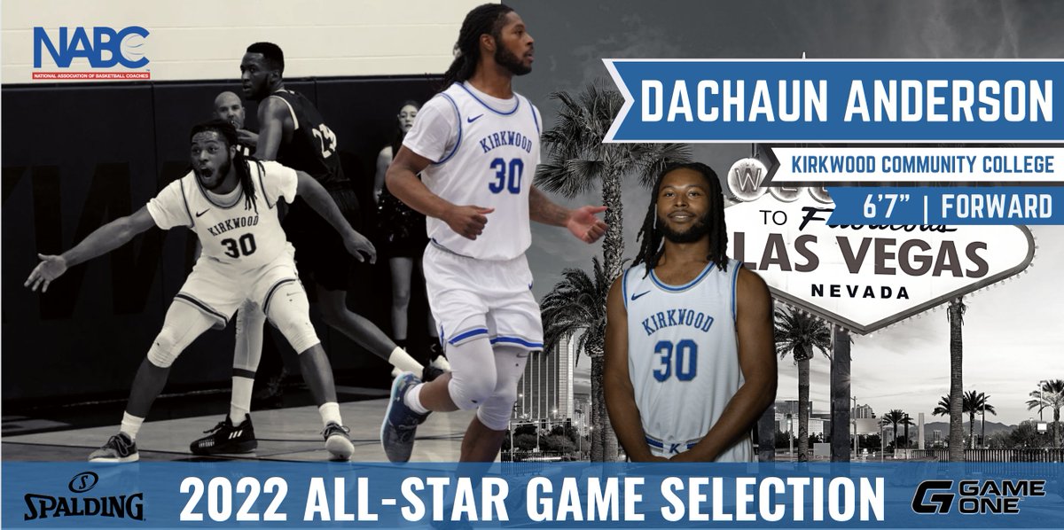 Anderson Selected to Play in the Spalding NABC All Star Game