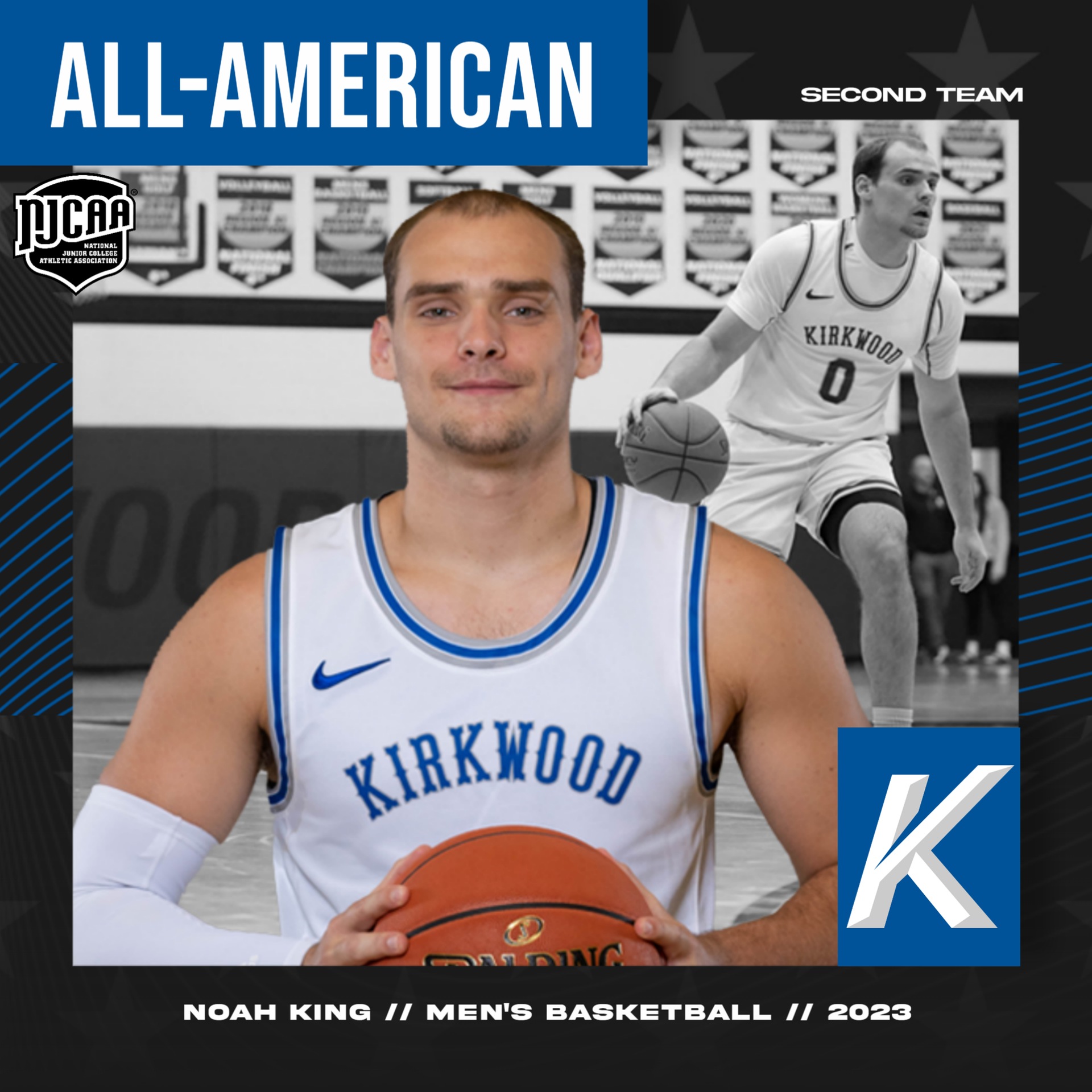 King Named NJCAA All-American Second Team