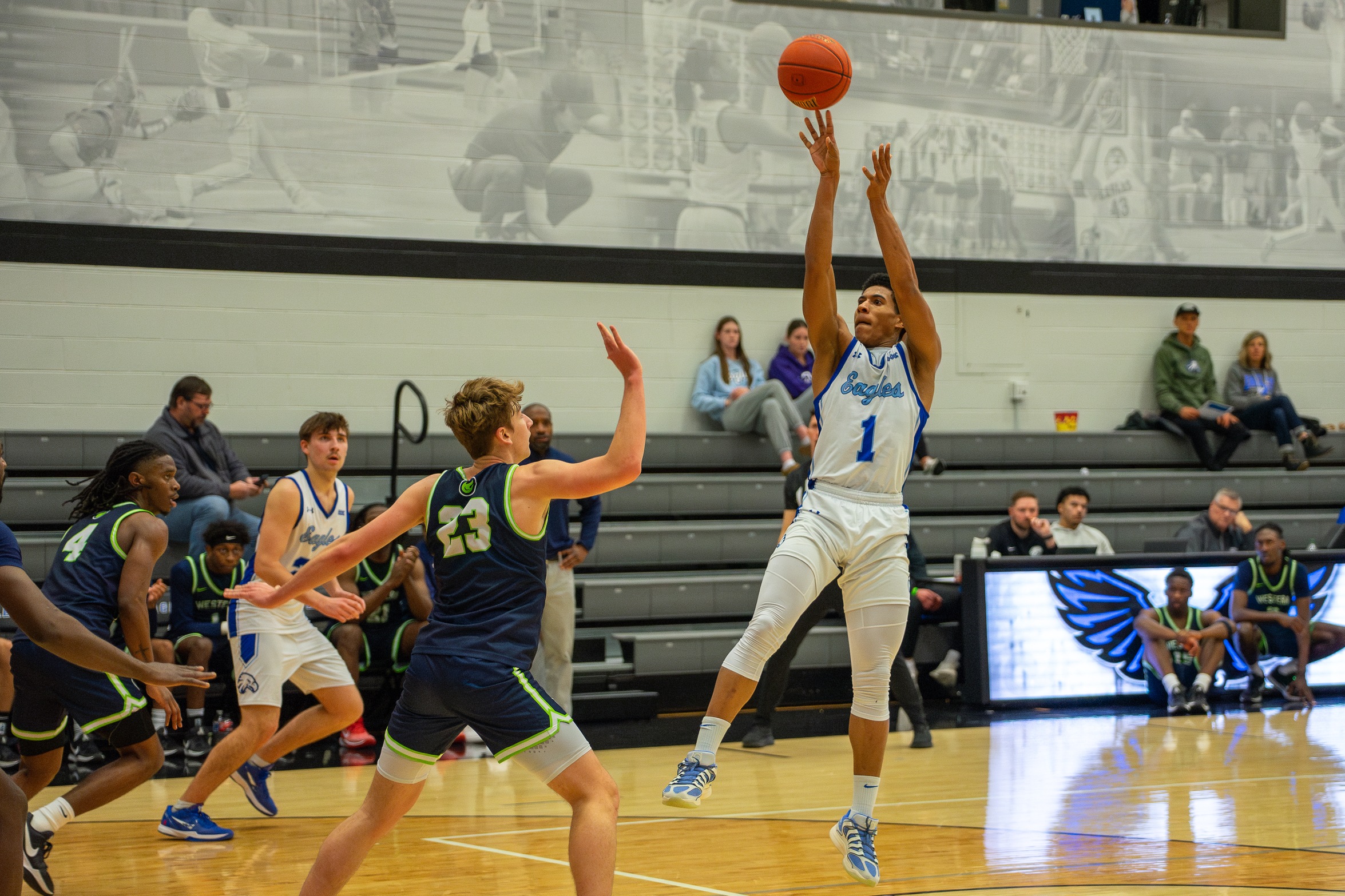 Eagles Soar Past Comets in Big ICCAC Win