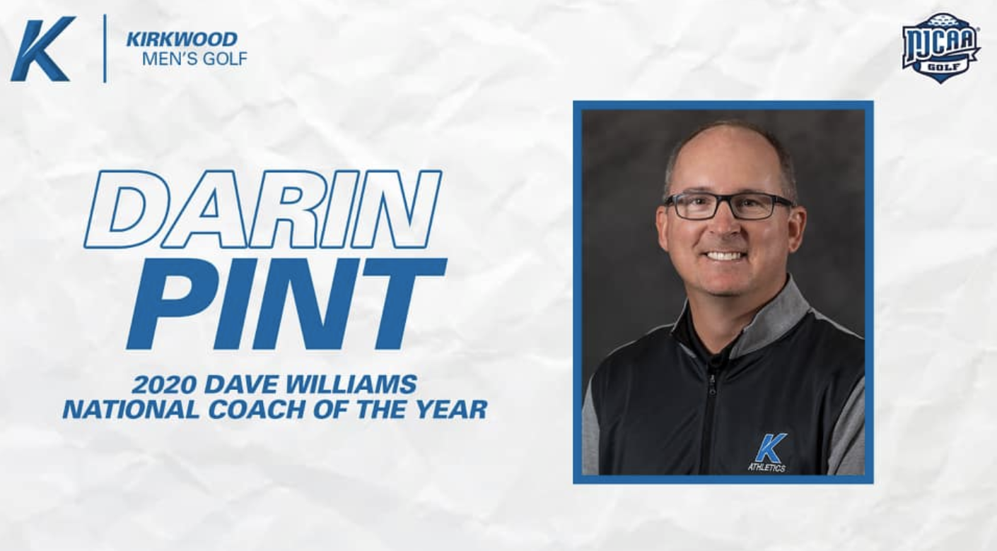 Darin Pint Named Dave Williams National Coach of the Year