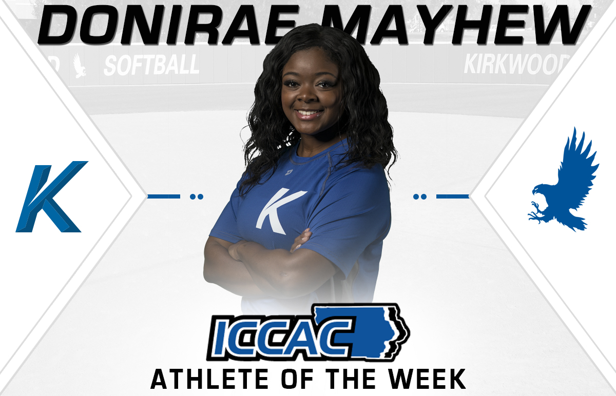 Mayhew Earns Second ICCAC Athlete of the Week