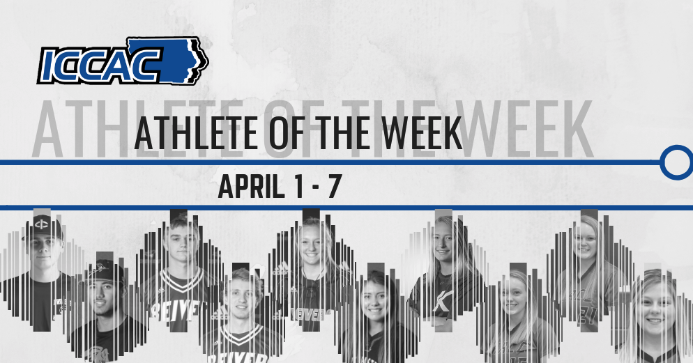 Hocker named ICCAC Pitcher of the Week || April 1-7, 2019