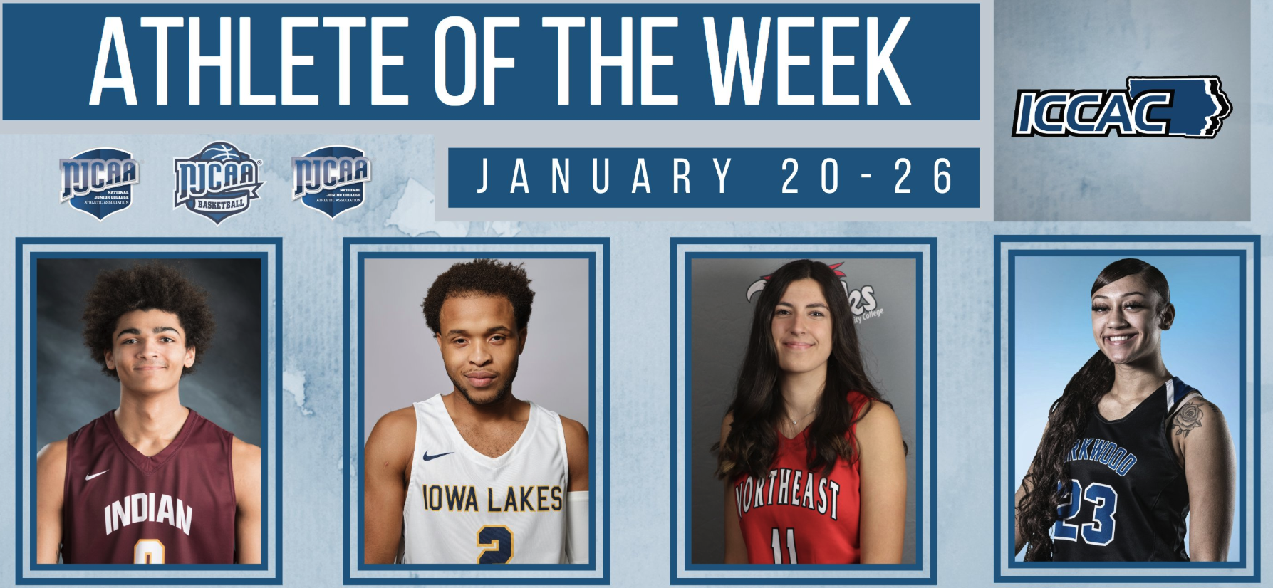 Watson named ICCAC Athlete of the Week | Jan. 20-26