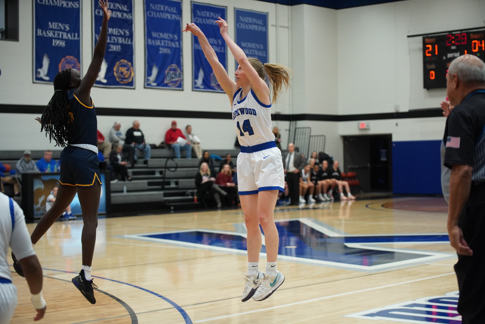 NO.2 EAGLES STROLL BY IOWA LAKES