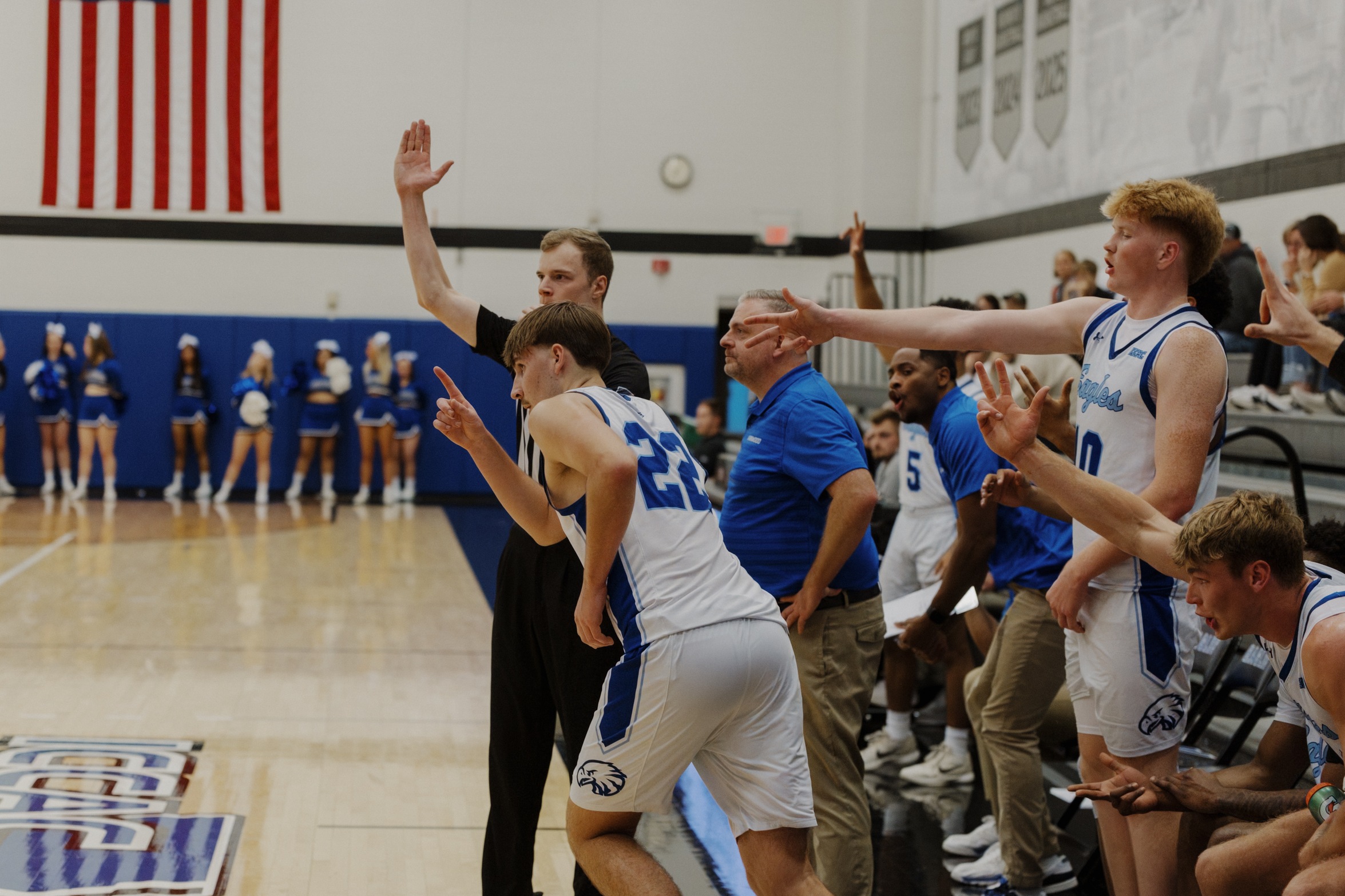 #18 Eagles Hang On for Road Win Over Northeast