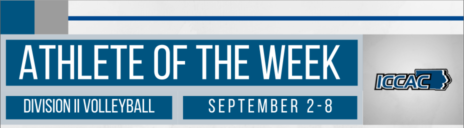 Taylor Carey named ICCAC Athlete of the Week | Defense